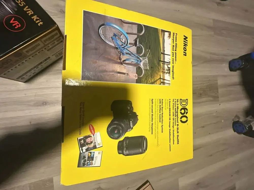 Nikon D3000 DSLR Camera Bundle with 55-200mm Lens and Bag